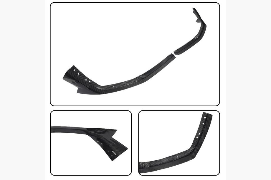 BMW X6 G06 2019–2027 Carbon-Abdeckungen für Frontstoßfänger Flap (2018-2022, Carbon) Foto 6
