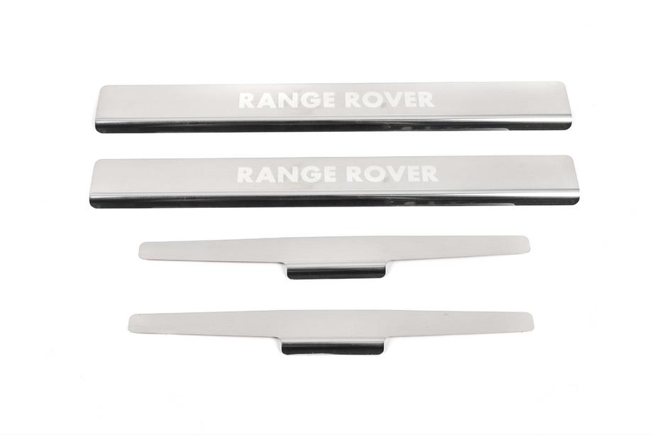 Range Rover IV L405 2013-2021 Einstiegsleisten Natanika Premium (4 Stk, Edelstahl) Image