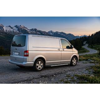 Trittbretter Duru (2 Stk., Aluminium) Volkswagen T5 Multivan 2003–2010 Foto 2