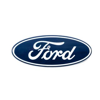 Frontemblem 2024+ 144 mm/61 mm (selbstklebend + Stifte) Ford Transit 2014- Foto 1