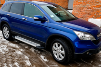 Honda CRV 2007-2011 Trittbretter Allmond Grey (2 Stk., Alu) Foto 1