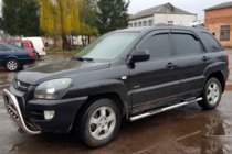 Kia Sportage 2004-2010 Seitliche Rohre (2 Stk., Edelstahl) Foto 1