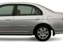 Honda Civic Sedan VII 2001-2006 Chrom Türgriffblenden (8 Stk, Kunststoff) Foto 1