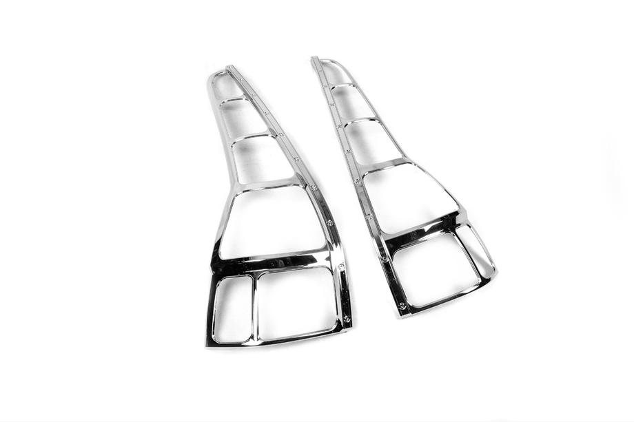 Honda CRV 2007-2011 Chrom Rückleuchten Abdeckungen (2 Stk, Kunststoff) Image