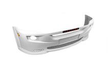 Volkswagen Crafter 2006-2016 Frontstoßstangenaufsatz 2012↗ (LED, lackierbar) Foto 1