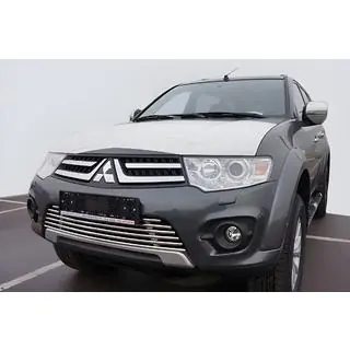 Frontgrill-Schutz Mitsubishi Pajero Sport 2008-2015