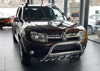 Renault Duster 2008–2017 Frontbügel ohne Schriftzug WT003 (Edelstahl) Foto 4
