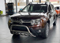 Renault Duster 2008–2017 Frontbügel ohne Schriftzug WT003 (Edelstahl) Foto 5