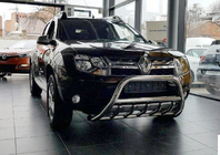 Renault Duster 2008–2017 Frontbügel ohne Schriftzug WT003 (Edelstahl) Foto 7