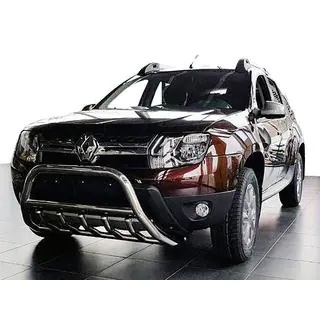 Frontbügel ohne Schriftzug WT003 (Edelstahl) Renault Duster 2008–2017 Foto 2