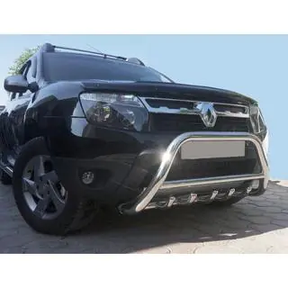 Frontbügel ohne Schriftzug WT003 (Edelstahl) Renault Duster 2008–2017 Foto 1