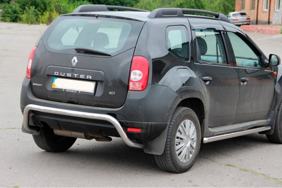 Dacia Duster 2008-2018 Hinterer Überrollbügel Klammer (Edelstahl) Image