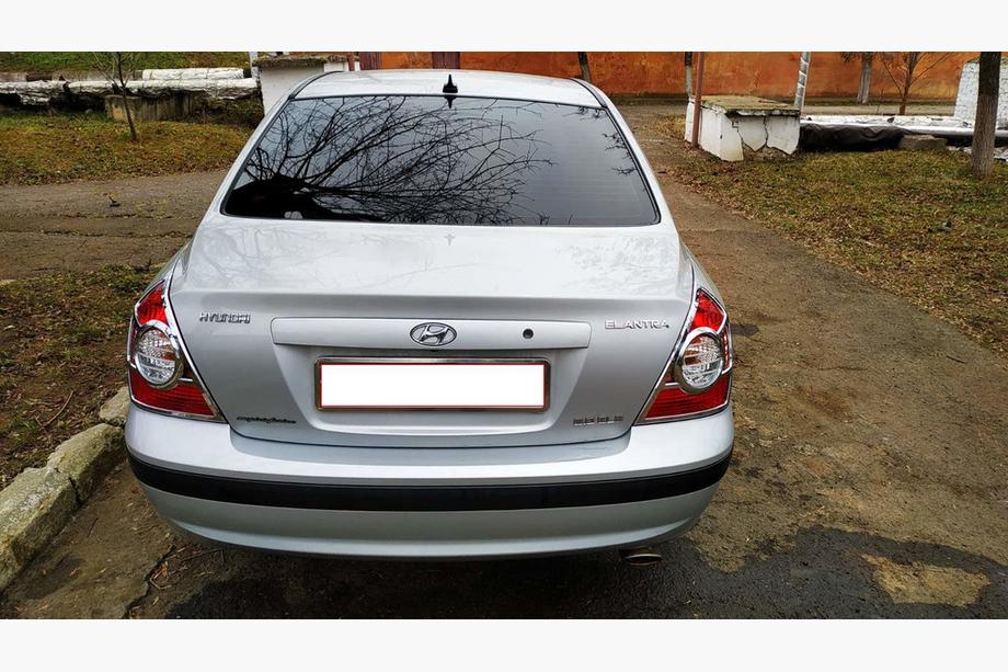 Hyundai Elantra (XD) 2000-2011 Chrom Rückleuchten Abdeckungen (2 Stk, Kunststoff) Image