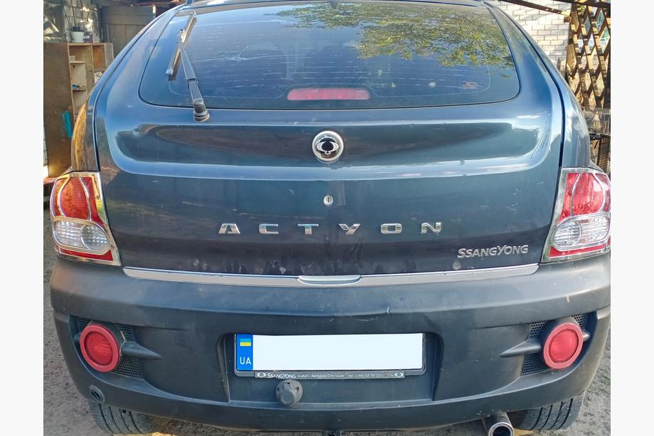 SsangYong Action 2005-2018 Chrom Rückleuchten Abdeckungen (2 Stk, Kunststoff) Foto 2