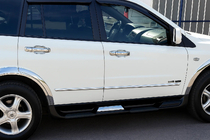 SsangYong Kyron 2005-2014 Chrom Türgriffblenden (4 Stk, Kunststoff) Foto 1