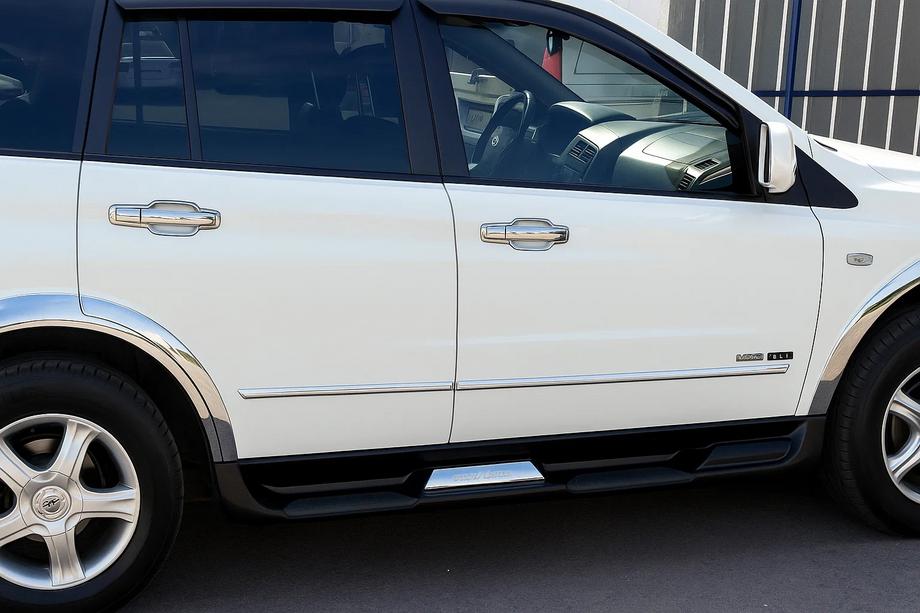 SsangYong Kyron 2005-2014 Chrom Türgriffblenden (4 Stk, Kunststoff) Image