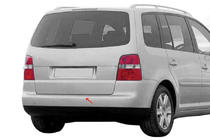 Volkswagen Touran 2003-2010 Heckstoßstangenabdeckung OmsaLine (Edelstahl) Foto 3