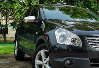 Nissan Qashqai 2007-2010 Spiegelabdeckungen (2 Stk, Kunststoff) Foto 2