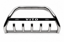 Mercedes Vito W639 2004-2014 Frontbügel 60mm Edelstahl mit Schriftzug, 2004-2010, 60mm Foto 3