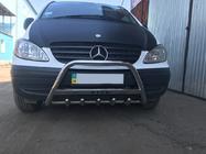 Mercedes Vito W639 2004-2014 Frontbügel 60mm Edelstahl mit Schriftzug, 2004-2010, 60mm Foto 2