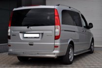 Mercedes Vito W639 2004-2014 Heckbügel AK002 (Edelstahl) Foto 6