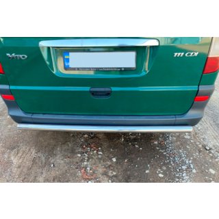 Heckbügel AK002 (Edelstahl) Mercedes Vito W639 2004-2014 Foto 3