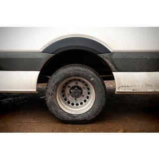 Breite Radlaufverkleidungen (4 Stk, schwarz) Mercedes Sprinter W906 2006–2018 Foto 2