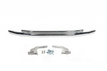 Volkswagen T5 2010-2015 Vordere Doppelstoßstange 60/48mm (Edelstahl) 60 x 42 mm Foto 2