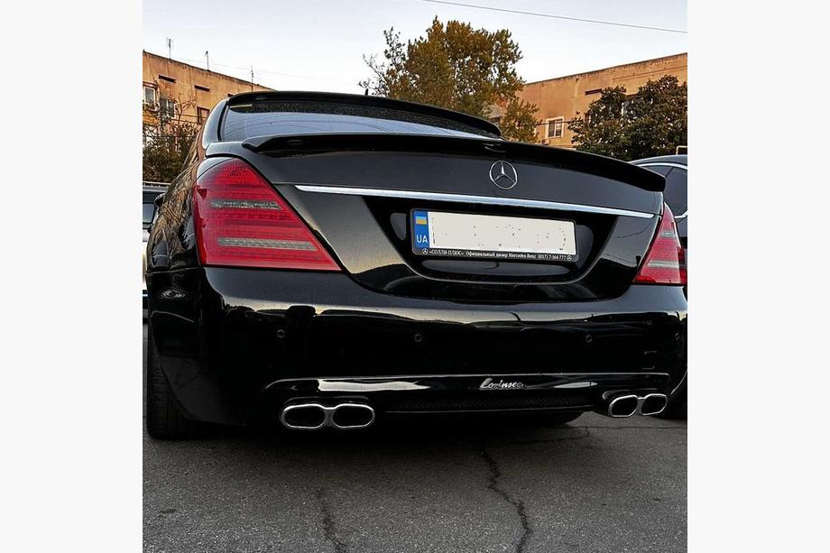 Mercedes S-class W221 2005-2013 Auspuffblenden AMG S65 Foto 2