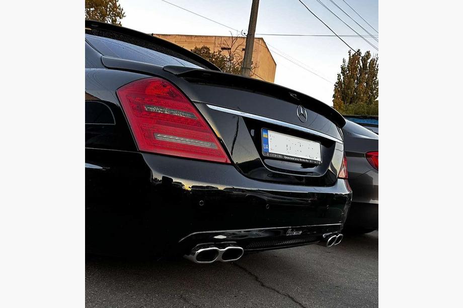 Mercedes S-class W221 2005-2013 Auspuffblenden AMG S65 Foto 3