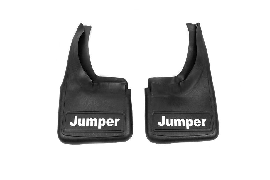 Citroen Jumper 1995-2006 Premium Passgenaue Schmutzfänger mit Vertiefungen (2 Stk) Image