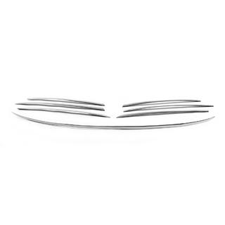 Chrom Zierleisten für Kühlergrillrahmen (2000-2002, 7-teilig, Edelstahl) Mercedes Sprinter W901/902/903/904/905 1995–2006 Foto 2