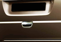Mercedes Vito W639 2004-2014 Abdeckung für hinteren Türgriff (Edelstahl) OmsaLine - Italienischer Edelstahl Foto 4