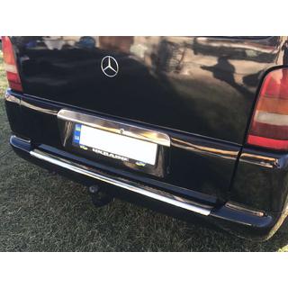 Heckstoßstangenabdeckung (Carmos V1, Edelstahl) Mercedes Vito W638 1996-2003 Foto 2