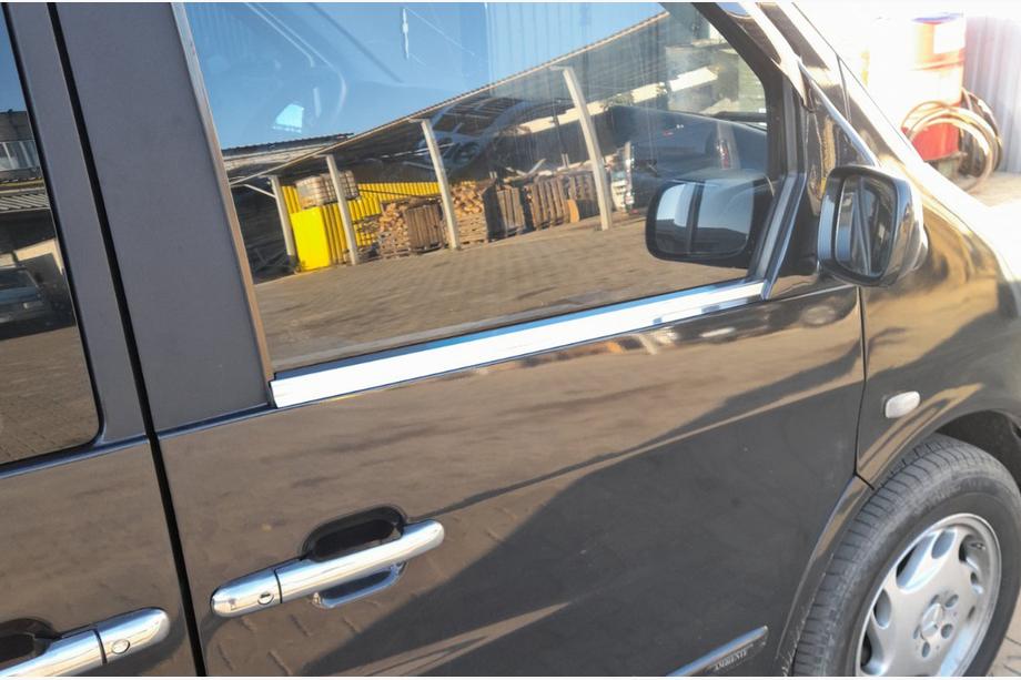 Mercedes Vito W638 1996-2003 Fensterrahmen Blenden (2 Stk, Edelstahl) Image