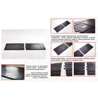 Hintere Gummimatten (2 Stk, Stingray Premium) Foto 2