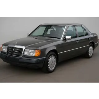 Spiegelabdeckungen (2 Stk, Edelstahl) Mercedes E-class W124 1984–1997 Foto 3