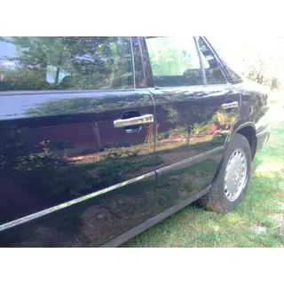 Chrom Türgriffblenden (4 Stk, Edelstahl) Mercedes E-class W124 1984–1997 Foto 3
