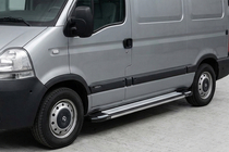 Nissan Interstar 2002-2010 Trittbretter Rainbow (2 Stk., Aluminium) Foto 1