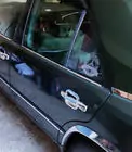 Mercedes E-class W124 1984–1997 Fensterzierleisten Edelstahl (4 Stk) Foto 3