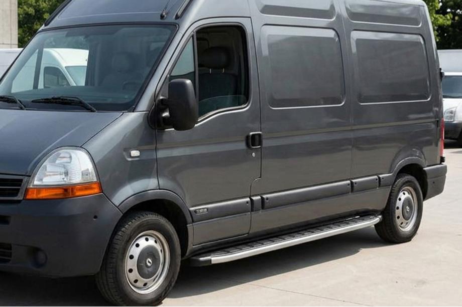 Nissan Interstar 2002-2010 Seitenschweller Fullmond (2 Stk., Aluminium) Image