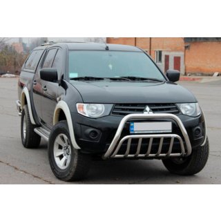 Frontbügel (Edelstahl) Mitsubishi L200 2006-2015 Foto 2