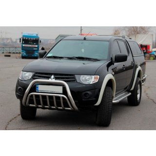 Frontbügel (Edelstahl) Mitsubishi L200 2006-2015 Foto 3