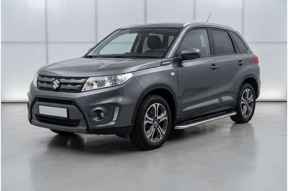 Suzuki Vitara 2015- Trittbretter Maydos V1 (2 Stk., Aluminium & Edelstahl) Image