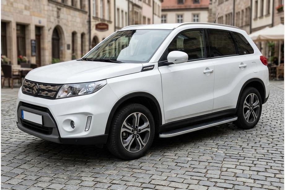 Suzuki Vitara 2015- Seitenschweller Tayga Grey (2 Stk., Aluminium) Image