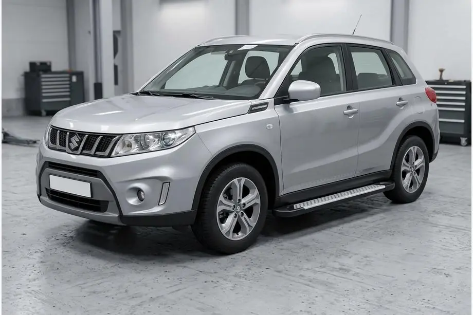 Suzuki Vitara 2015- Trittbretter Allmond Grey (2 Stk., Aluminium) Image