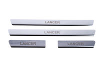 Mitsubishi Lancer 9 2004-2008 Einstiegsleisten Edelstahl Carmos V1 (4 Stk) Foto 2