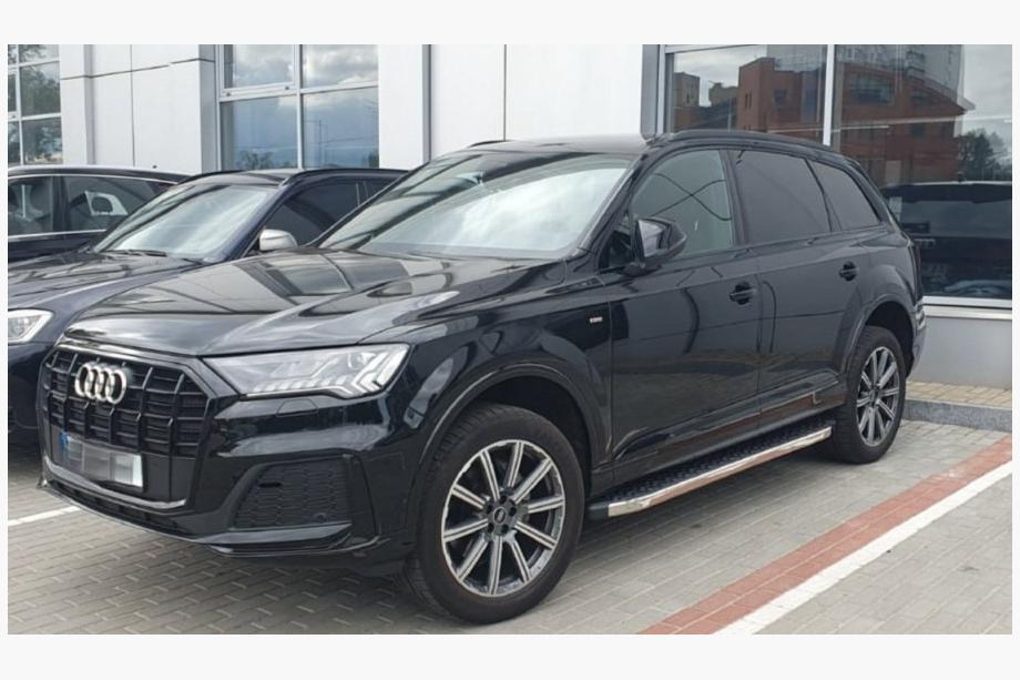 Audi Q7 2015–2026 Seitenschweller BlackLine (2 Stk., Aluminium) Image