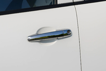 Mitsubishi L200 2006-2015 Chrom Türgriffblenden (4 Stk., Edelstahl) Carmos - Türkischer Edelstahl Foto 1