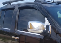 Nissan Navara 2006-2015 Spiegelabdeckungen (2 Stk, Kunststoff) Mit Blinker Foto 3